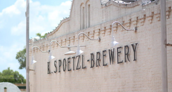 Beer-Chronicle-Houston-Craft-Beer-Review-Featured-Shiner-Brewery-1-spoetzl-sign-atop-alamo-like-building-front