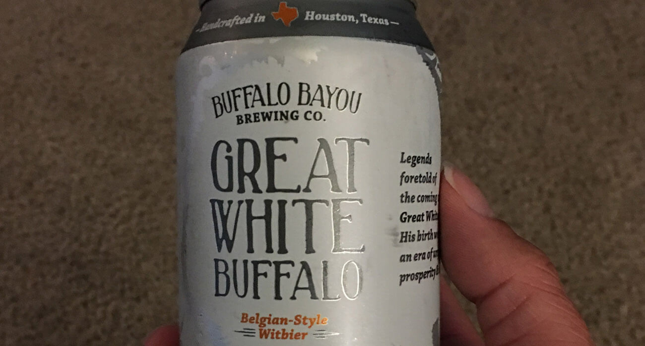 Great White Buffalo Beer Chronicle Houston Craft Beer Review
