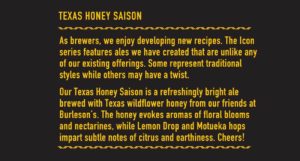 beer-chronicle-houston-craft-beer-review-icon-honey-saison