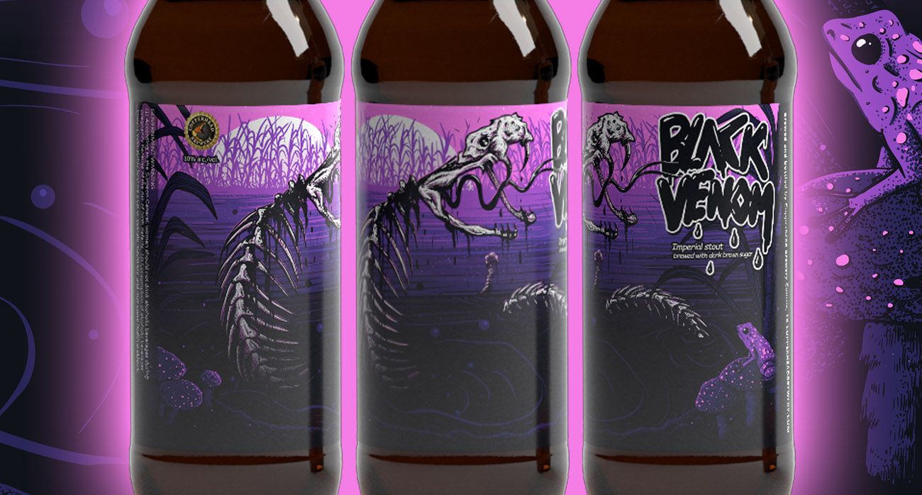 Beer-Chronicle-Houston-Beer-copperhead-black-venom-imperial-stout-label-art