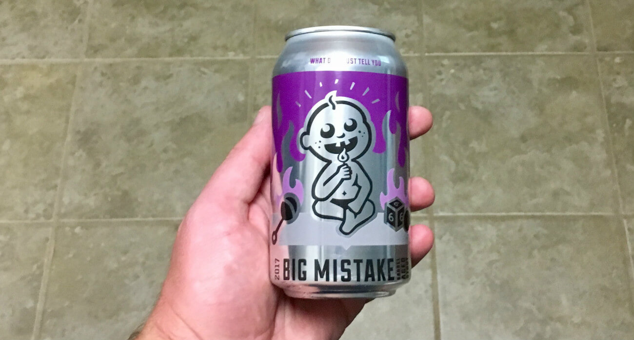 Beer-Chronicle-Houston-Craft-Beer-Review-11-Below-Big-Mistake-Can-In-Hand