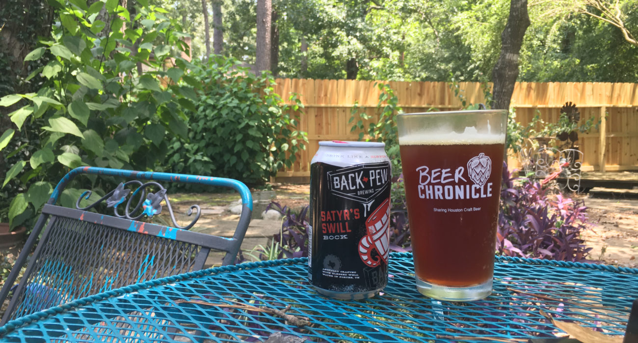Beer-Chronicle-Houston-Craft-Beer-Review-Featured-Back-Pew-Brewing-Satyr's-Swill-Bock-Can