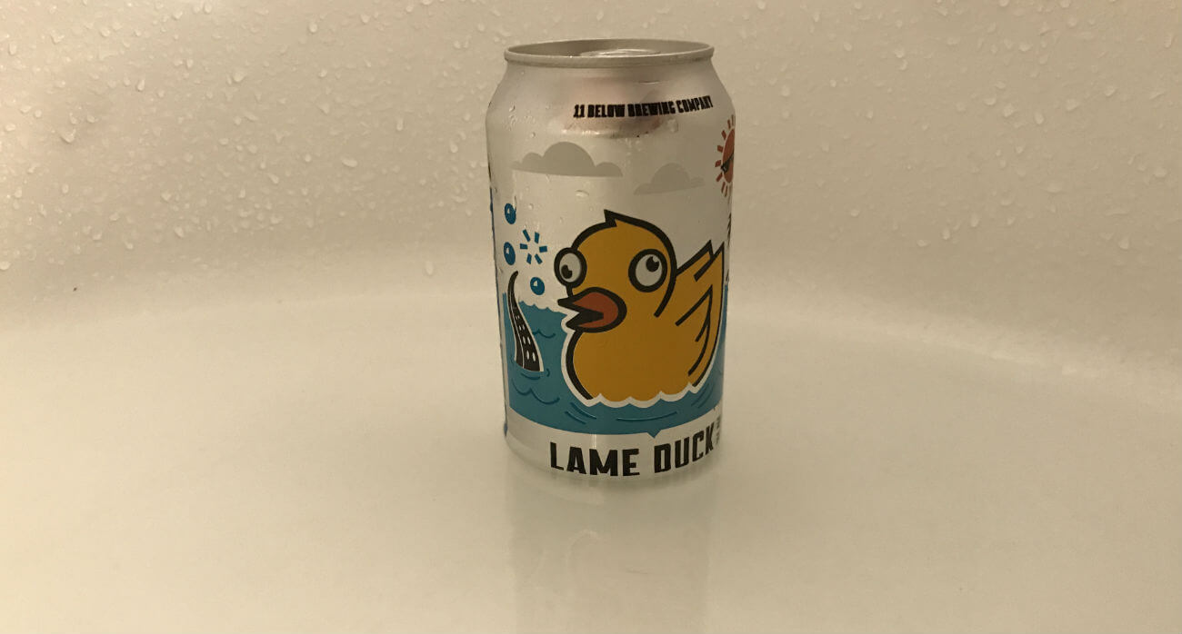Beer-Chronicle-Houston-Craft-Beer-Review-Lame-Duck-Beer-In-Bath-Tub