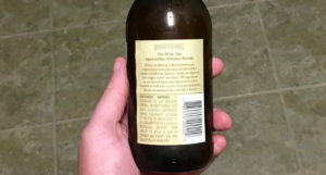 Beer-Chronicle-Houston-Craft-Beer-Review-Saint-Arnold-Bishops-Barrel-18-Back-Label-Of-Bottle