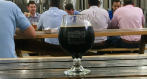 Beer-Chronicle-Houston-Craft-Beer-Review-Spindletap-Aceite-Crudo-In-Glass-At-Brewery