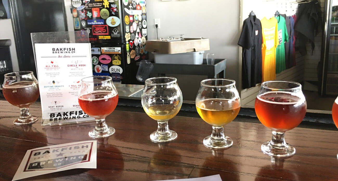 Beer-Chronicle-Houston-Craft-Beer-bakfish-brewing-taster-flight