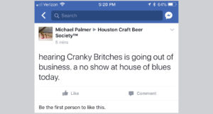 Beer-Chronicle-Houston-Cranky-Britches-Closing