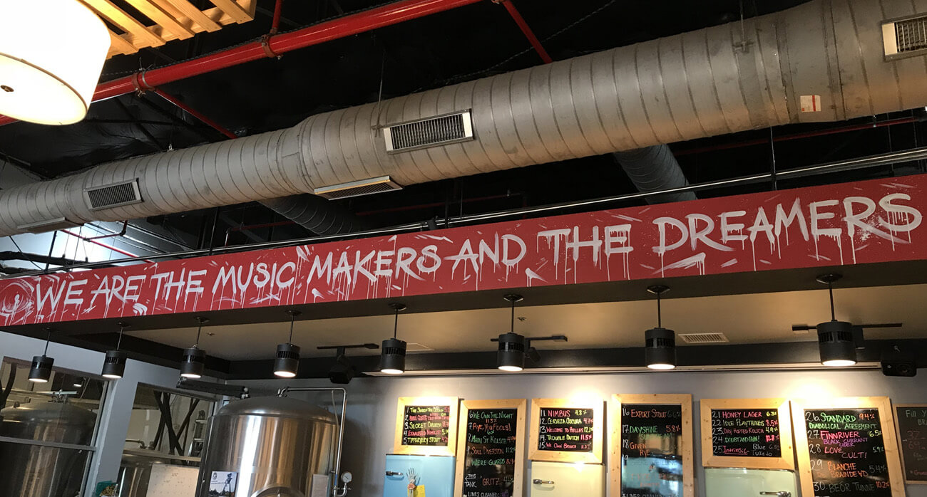 Beer-Chronicle-Houston-braindead-brewing-tap-wall