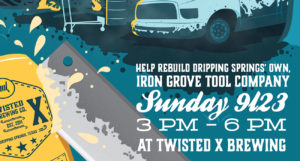Beer-Chronicle-Houston-twisted-x-brewing-flyer_0003_Iron-Grove-Tool-Co-Flyer-illustration-anthony-gorrity copy