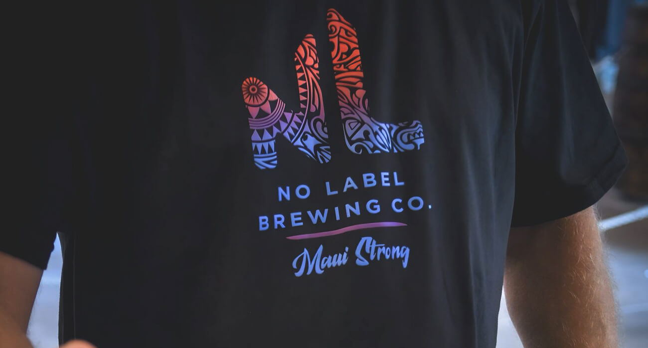 beer-chronicle-houston-No-Label-Brewing-Philanthropy-for-Maui-shirt