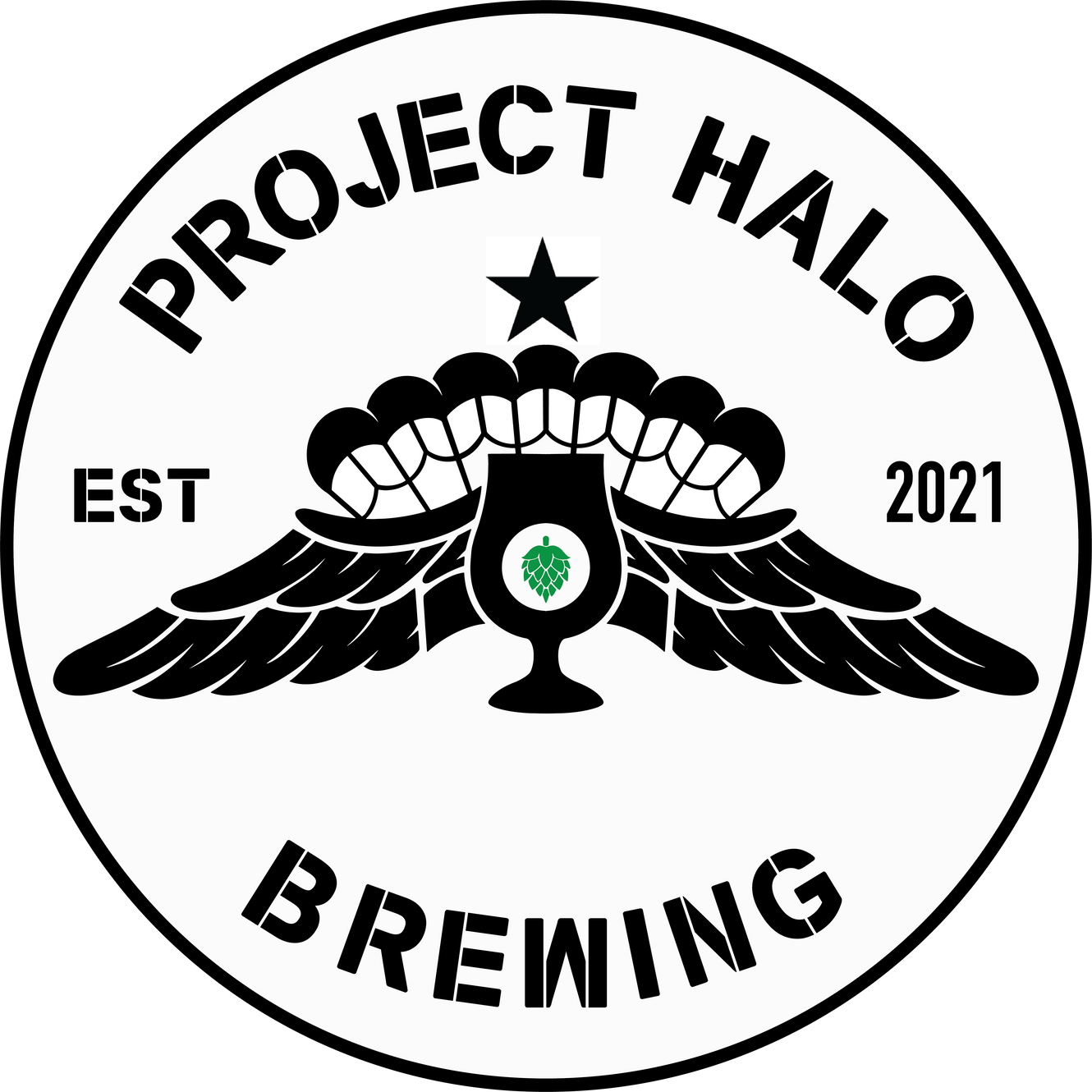 Project Halo Brewing logo
